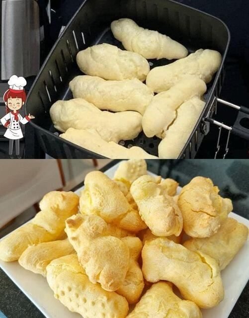 Biscoito de polvilho na Airfryer