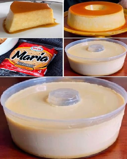 Pudim de Bolacha Maria