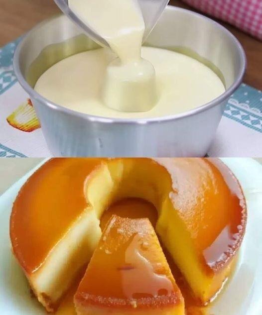 Pudim de 3 Ingredientes