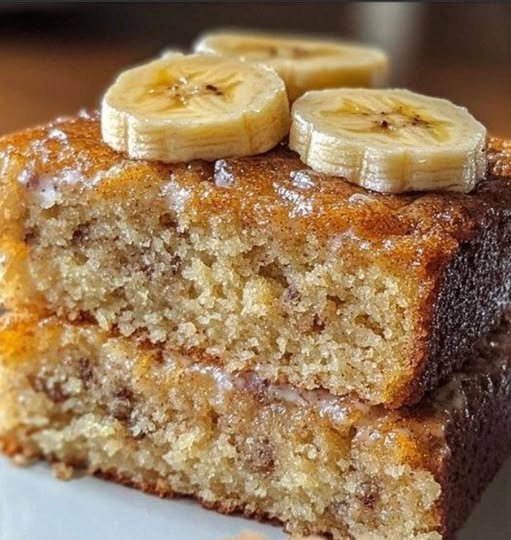 Bolo de Banana Molhadinho