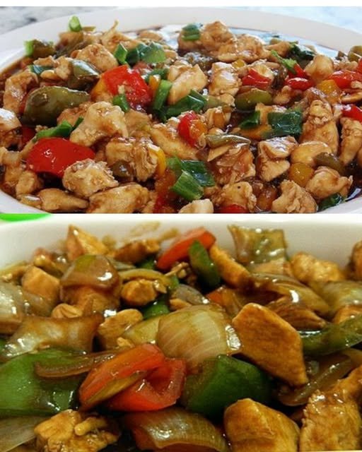 Frango Xadrez