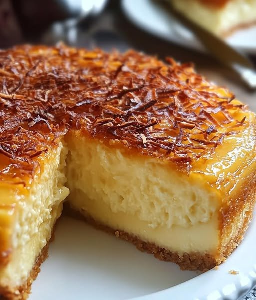 Bolo Cremoso de Leite com Coco