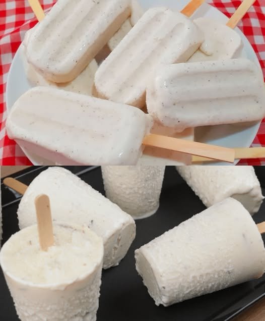 Picolé Cremoso de Coco