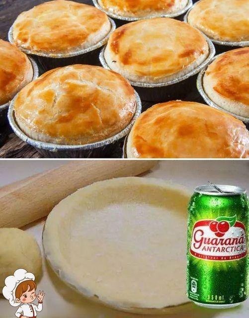 Empadinha com Massa de Guaraná