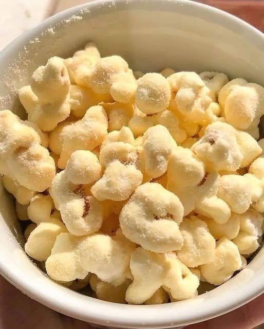 Pipoca de Leite em Pó
