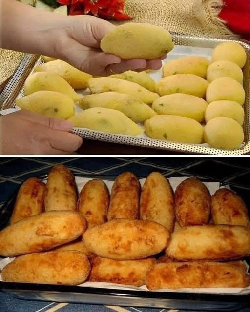 Bolinho de Mandioca com Queijo
