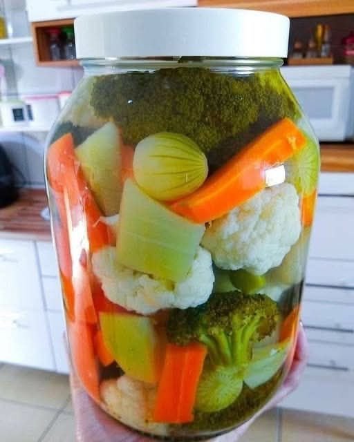 Conserva de Legumes Caseira