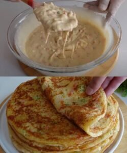 Panqueca Temperada