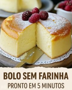 Bolo Sem Farinha