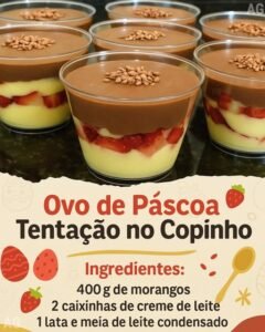 Ovo de Páscoa Tentação no Copinho