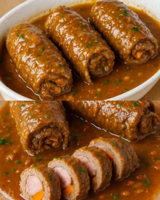 Bife à Rolê Suculento e Recheado