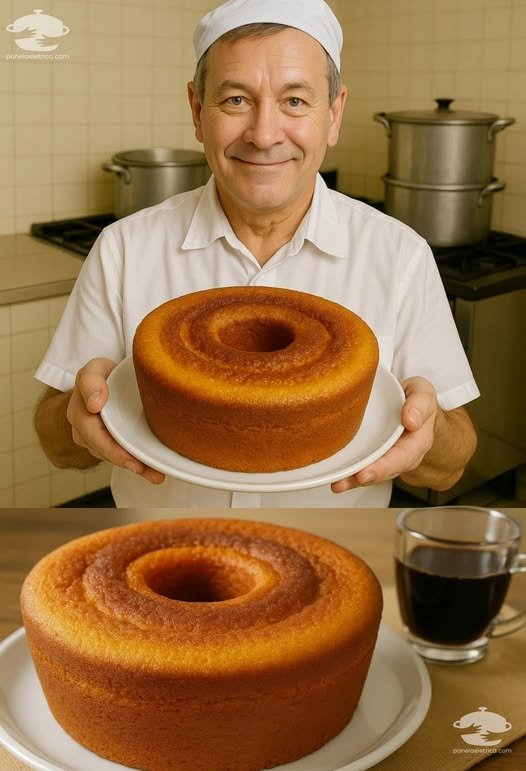 Bolo de Leite Quente