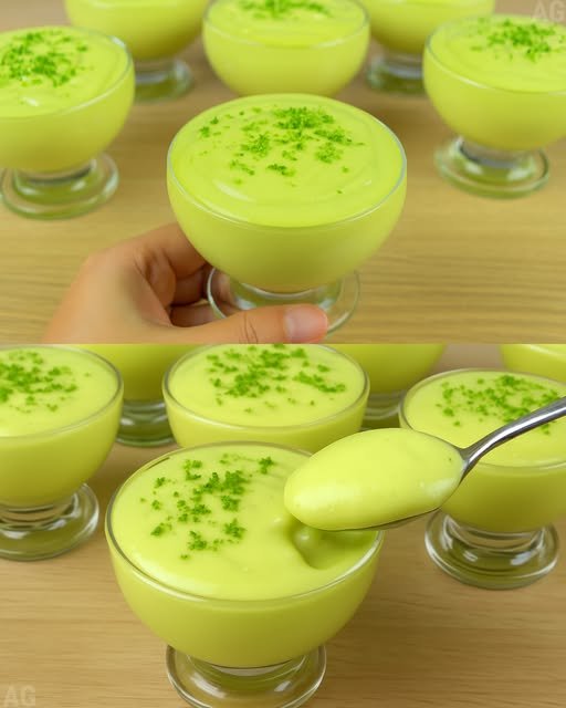 Sobremesa de Abacate com 3 Ingredientes