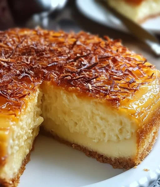Bolo Cremoso de Leite com Coco