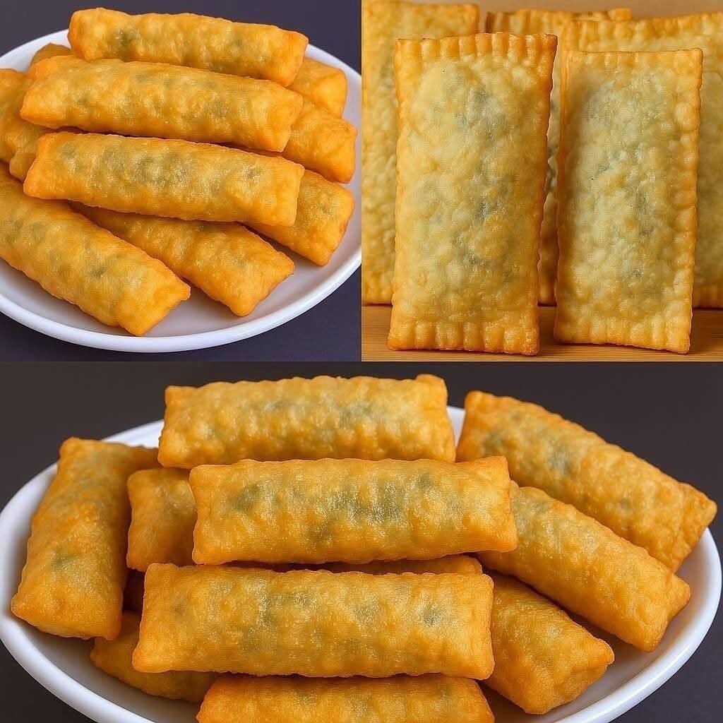 Pastel Crocante com Recheio Caseiro