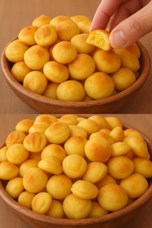 Bolinhas de Queijo Assadas