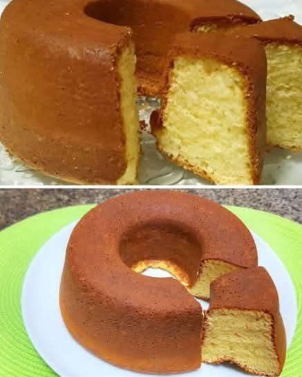 Bolo Maizena com Leite em Pó