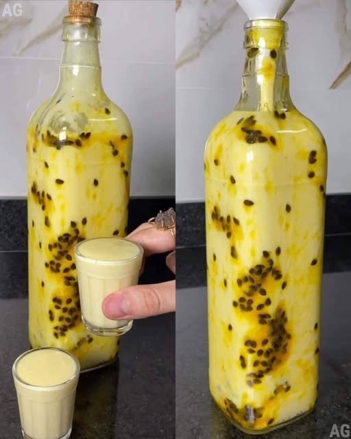 Batida Cremosa de Maracujá