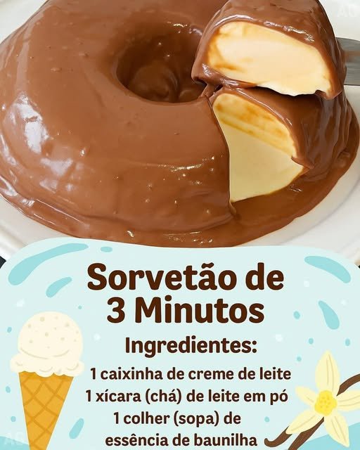 Sorvetão de 3 Minutos